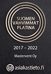 Mastervent Oy - Suomen vahvimmat platina